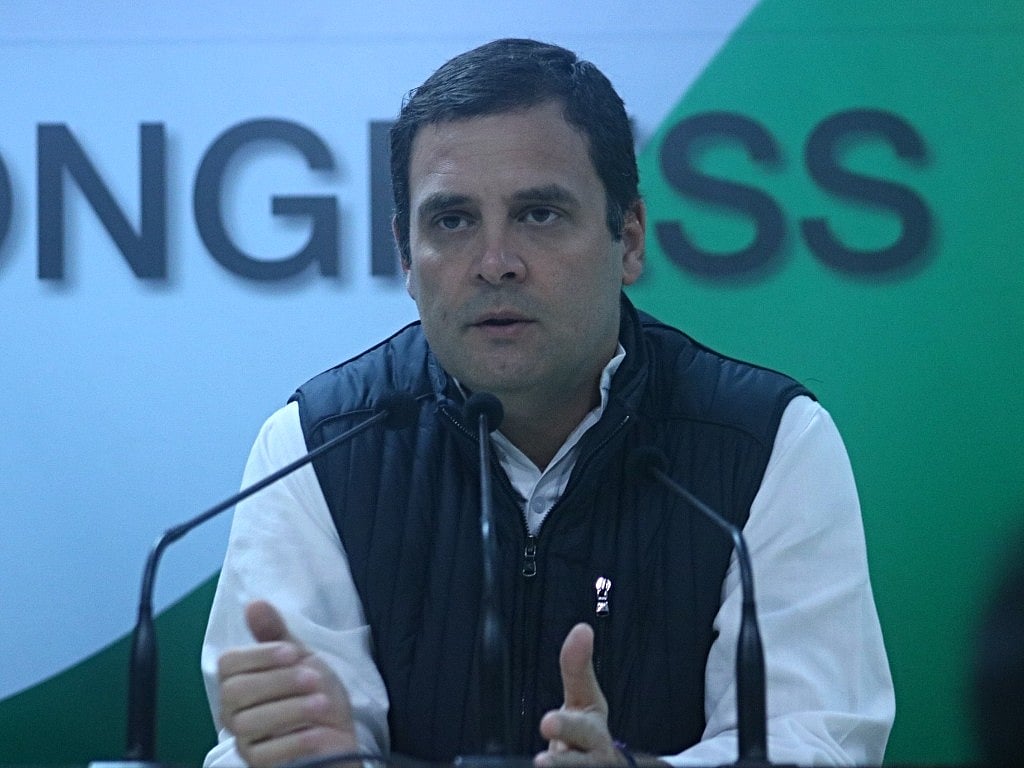 Rahul targets PM for silence on PNB scam, Rafale deal