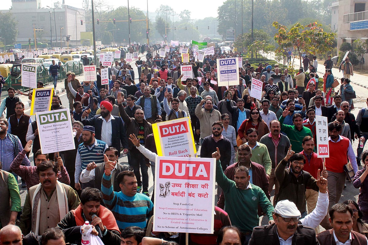 Delhi University teachers on warpath over alleged  recruitment scam