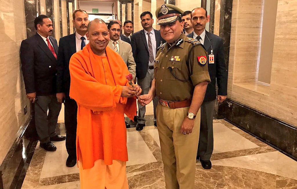 In Yogi Raj, BJP leaders are beating up policemen in lawless Uttar Pradesh