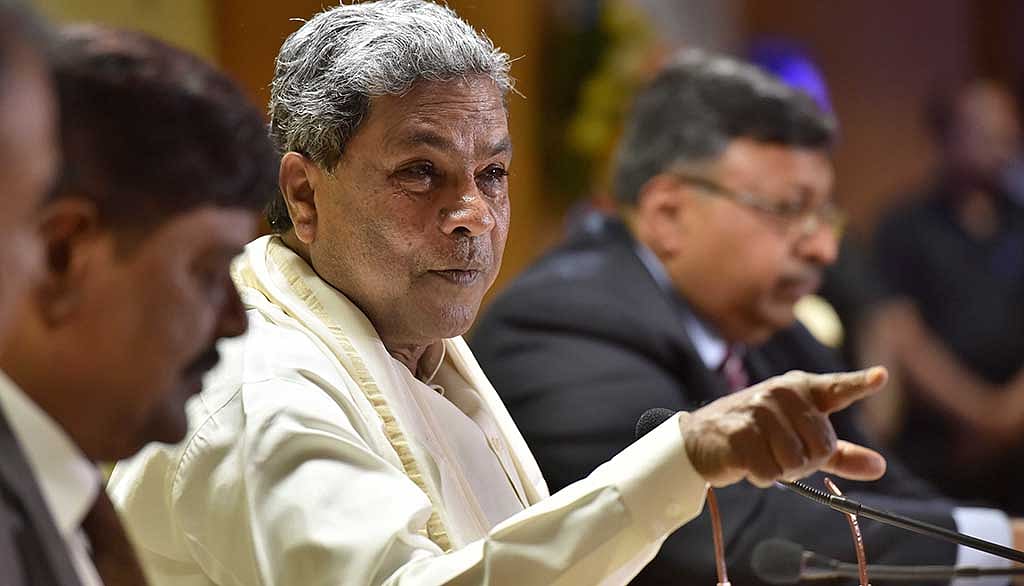 Siddaramaiah dubs NDA rule ‘90 % commission government’ 