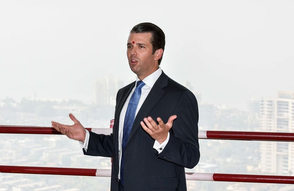 With Modi govt ministers in attendance, Donald Trump Jr burnishes his business credentials