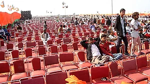 Amit Shah Jind rally: Three more videos of crowd of empty chairs