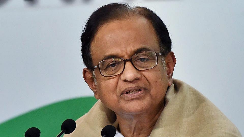 Chidambaram takes swipe at NDA government, says economy downward 