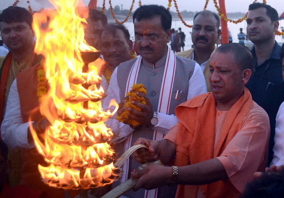 In UP, BJP banks on Ram and cow