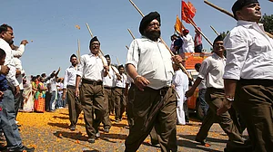 How will RSS’ militia protect Mother India?