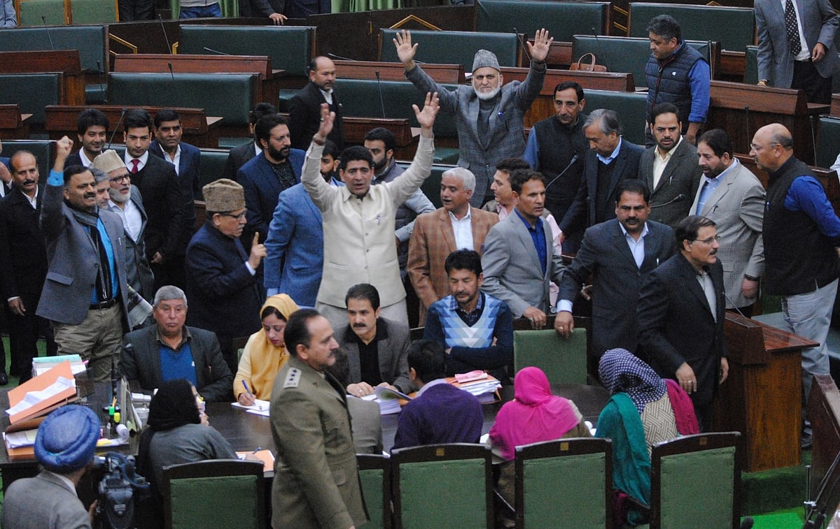 NC MLA shouts pro-Pak slogans in J&K assembly; party distances itself      