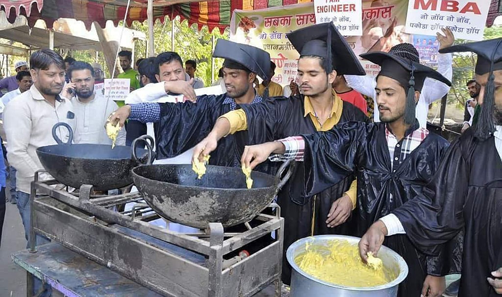 Instead of pakoda talk, PM Modi should  see the data—India now has the largest number of unemployed
