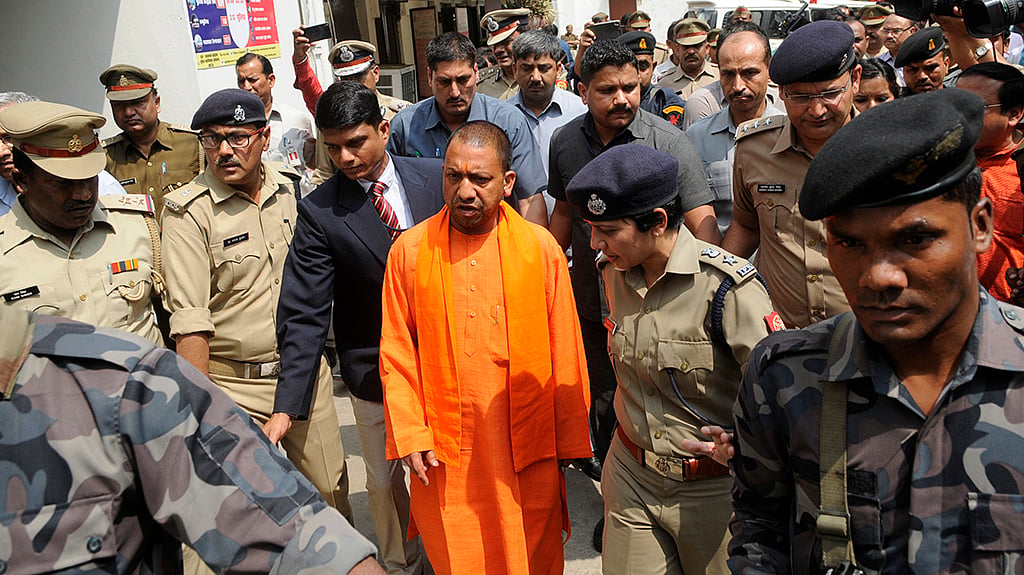 What stops Yogi Sarkar from ordering a CBI probe into encounters?