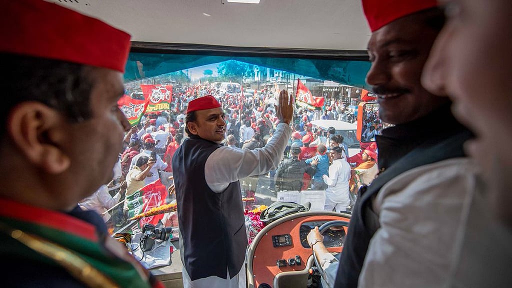 Photo courtesy: Twitter.com/samajwadiparty
