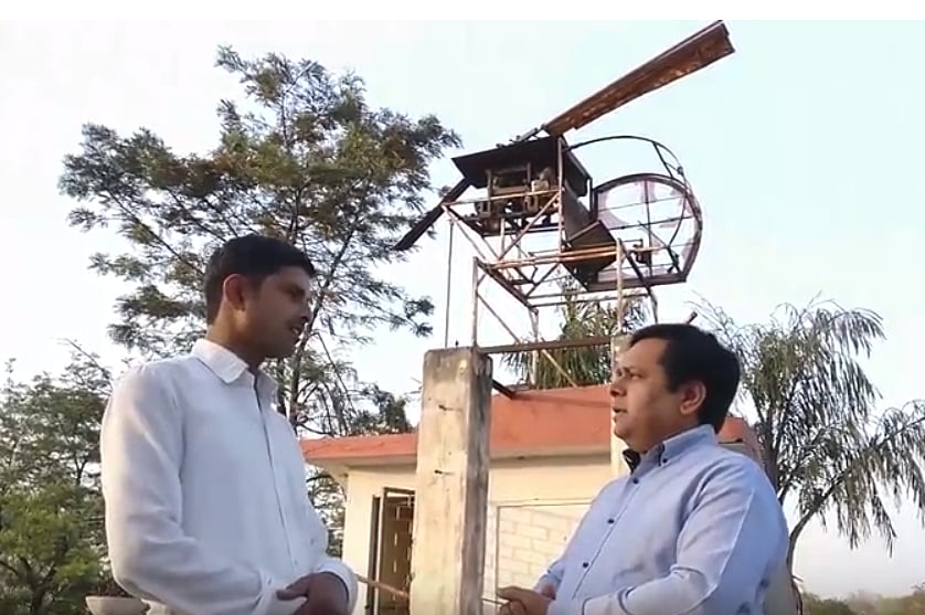 Watch: Village mechanic builds helicopter from tractor parts