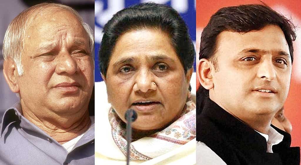 After UP bypolls, Yogi quotes Gita, Akhilesh remembers Kanshi Ram