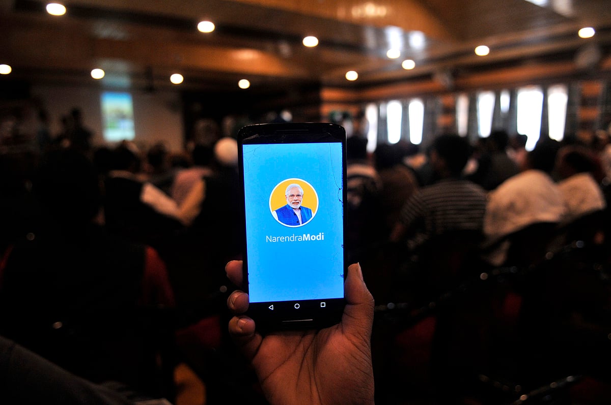 BJP changes privacy setting on NAMO App