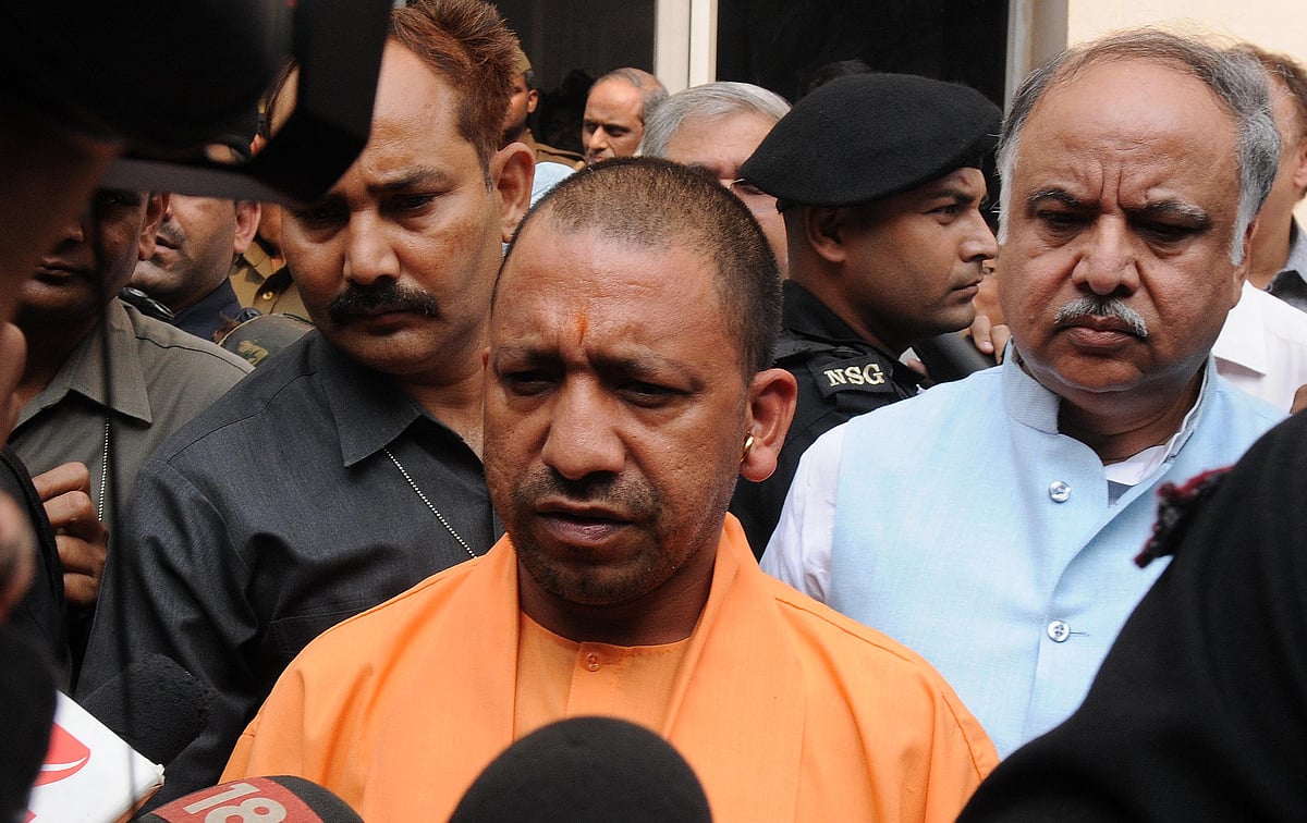 Yogi transfers Gorakhpur DM, other officials; belatedly addresses farmer distress
