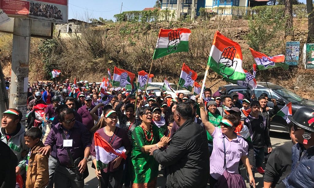 Meghalaya assembly hung as Congress still short of majority