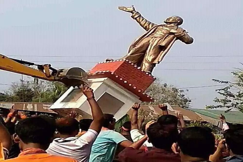 History cannot be erased by pulling down statues