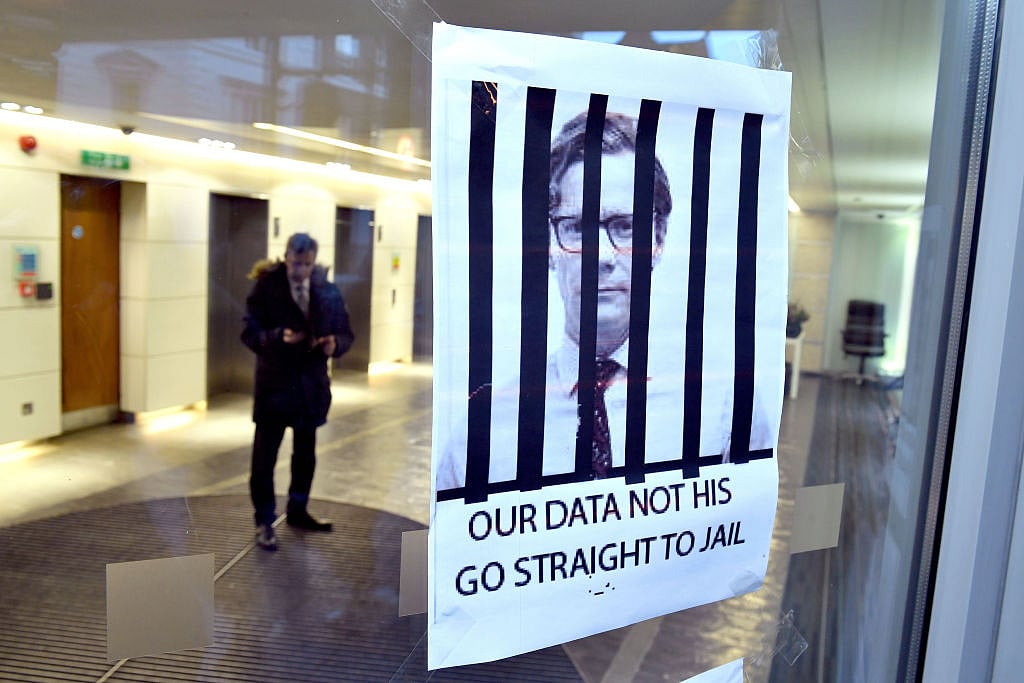 India ‘takes down’ Cambridge Analytica Indian arm website, says BBC