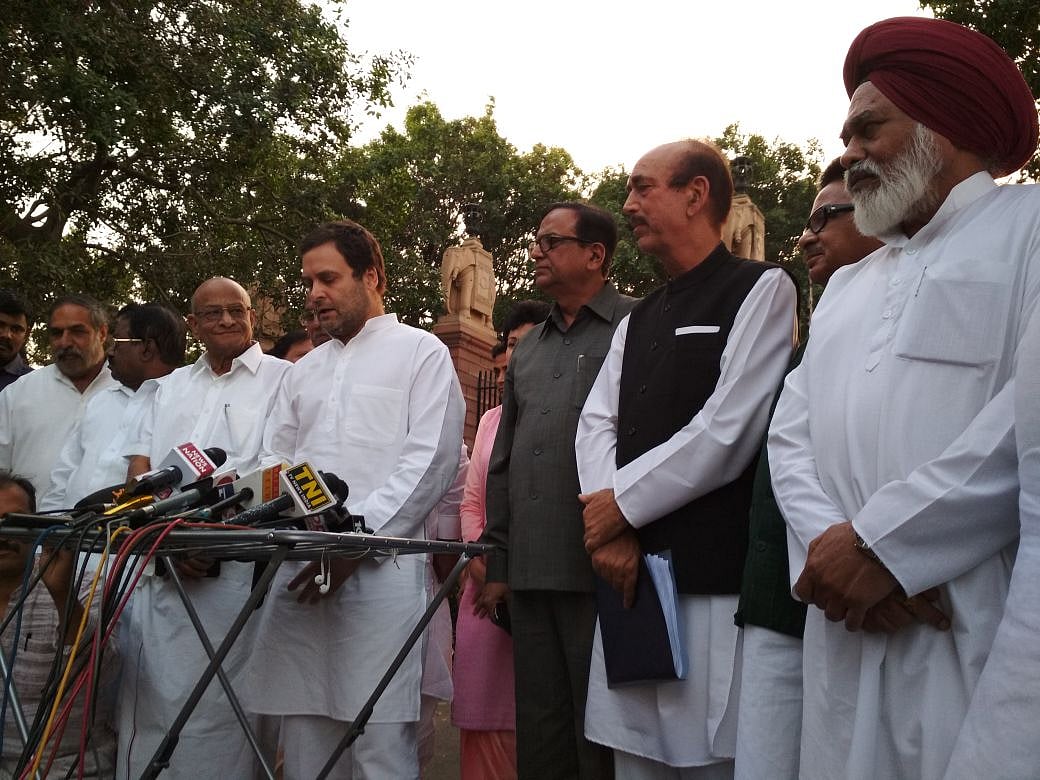 SC/ST Act dilution: Opposition MPs ask President to prevent “national disaster”