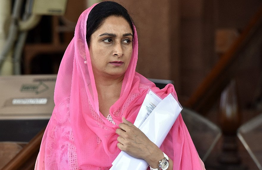 President Ram Nath Kovind accepts Harsimrat Kaur Badal’s resignation
