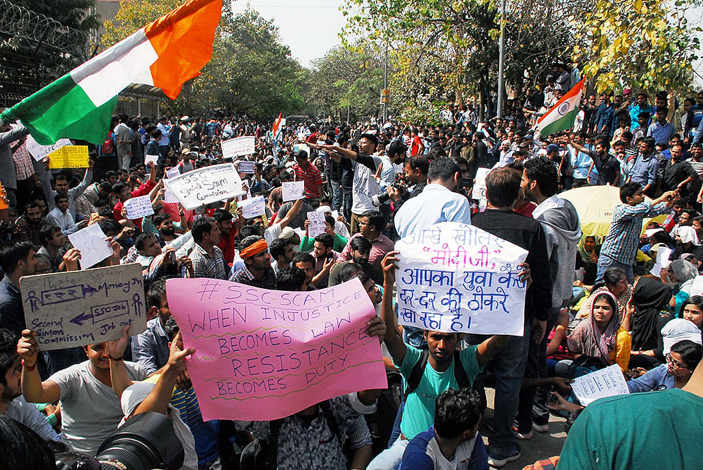 SSC Exam Scam: Delhi Metro, toilets, Internet shut down to disperse unemployed