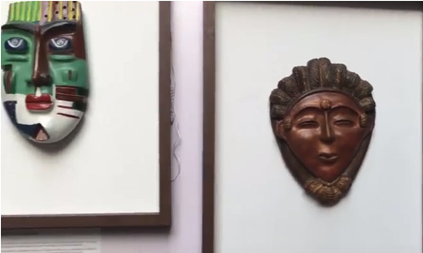 Watch: Intricate work at ‘Face Off’ sculpted masks exhibition 