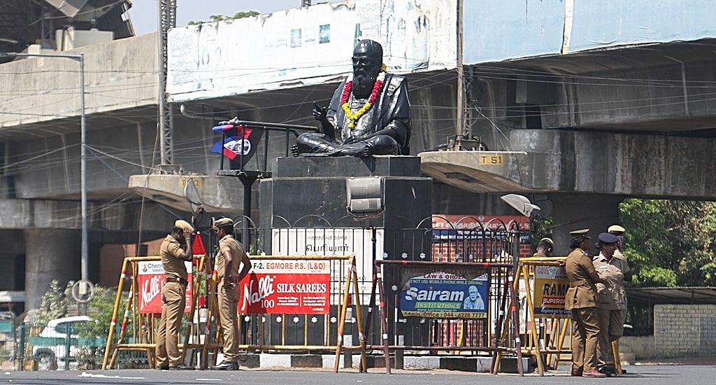 Periyar statue desecration: Tamil Nadu responds in one voice to BJP