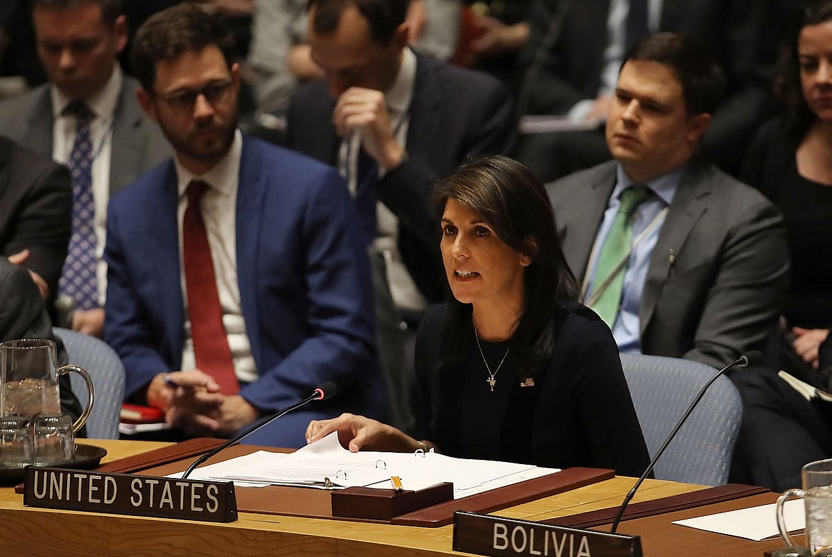 Haley warns UN: Russia may use chemical weapon on New York