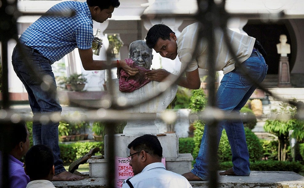 Live Updates: Lenin, Periyar, Mukherjee statue vandalism fallout escalates