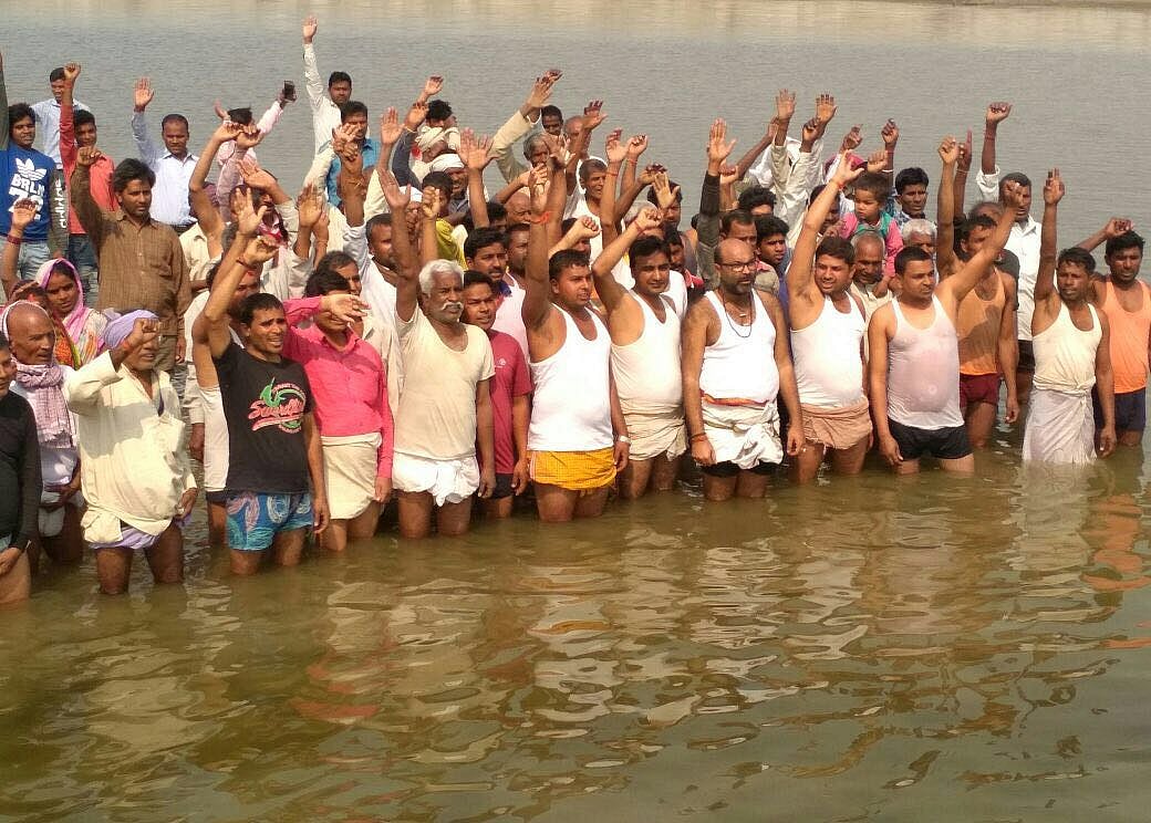 Cong MLA wages crusade against anti-people mining in Yogi’s land