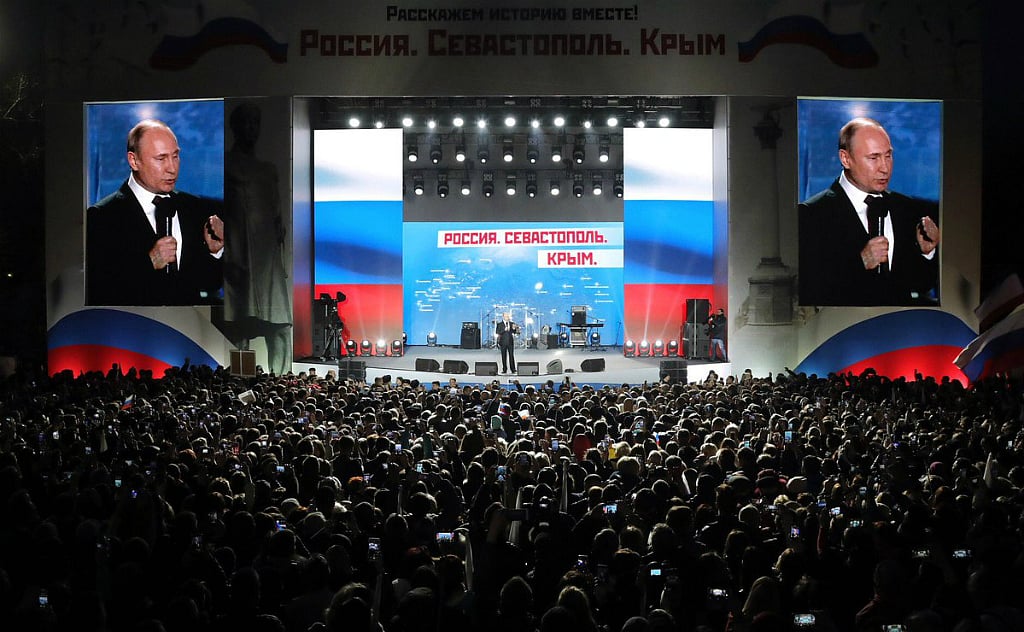 Facing global criticism, Putin looks set to win fourth term