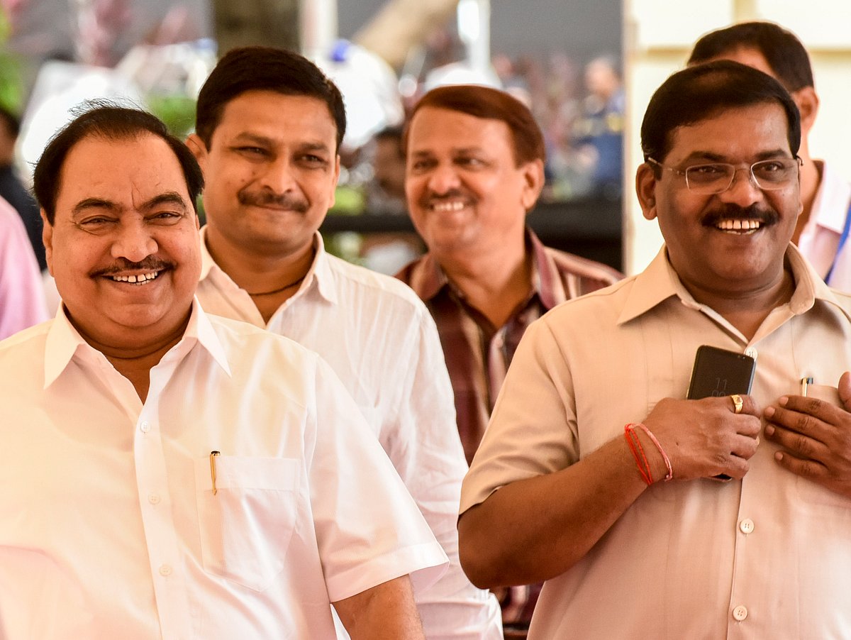 BJP’s Khadse to move privilege notice against Maharashtra’s industries minister