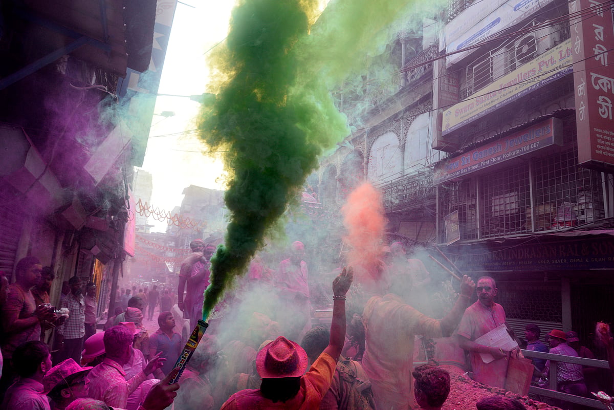 Holi: a song of seven colours
