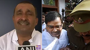 Does BJP response to rape charges depend on party affiliation of accused?
