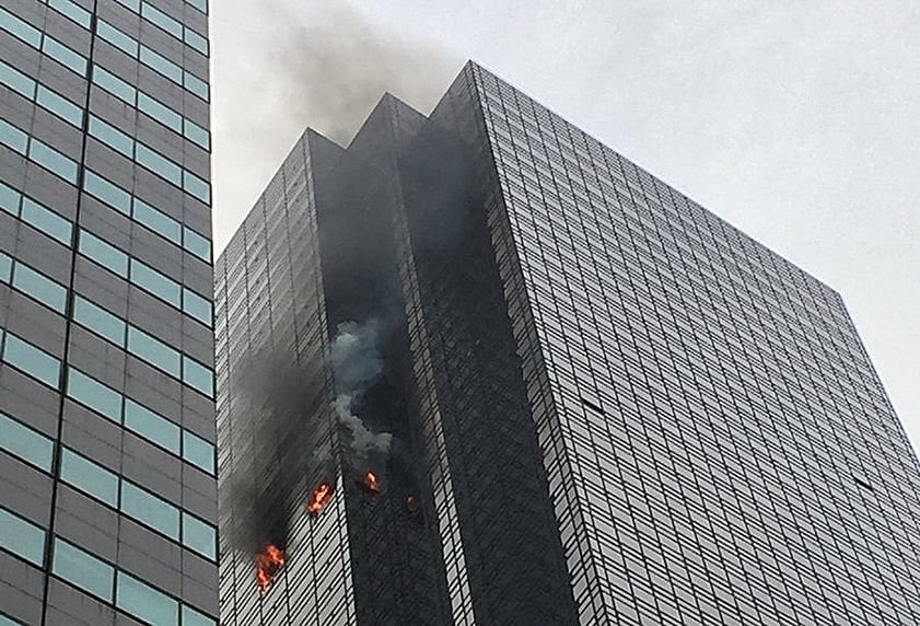 Trump Tower fire in New York claims one life