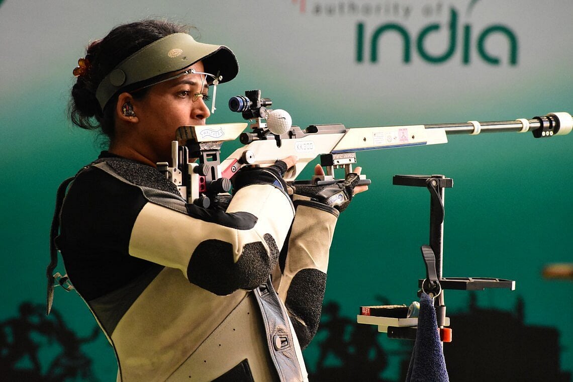Commonwealth Games: Shooter Tejaswini wins  gold, Anjum takes silver  