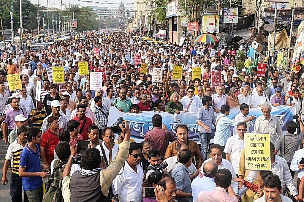 Kolkata marches for communal harmony in West Bengal