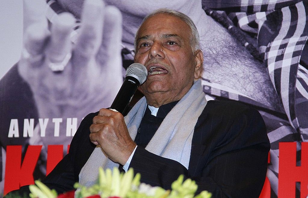 Yashwant Sinha wins kudos for letter asking BJP MPs to “speak up”