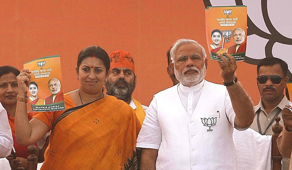 Smriti Irani’s controversy-filled journey from textbooks to textiles and I&B