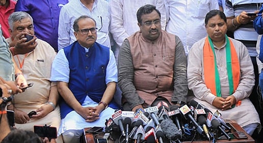 J&K: BJP blinks, sends resignations of its 2 ministers to Mehbooba