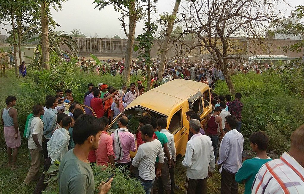Uttar Pradesh: 13 children die as train hits school van in Kushinagar