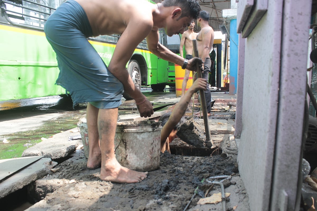 Seven months on, Delhi govt fails to end manual scavenging