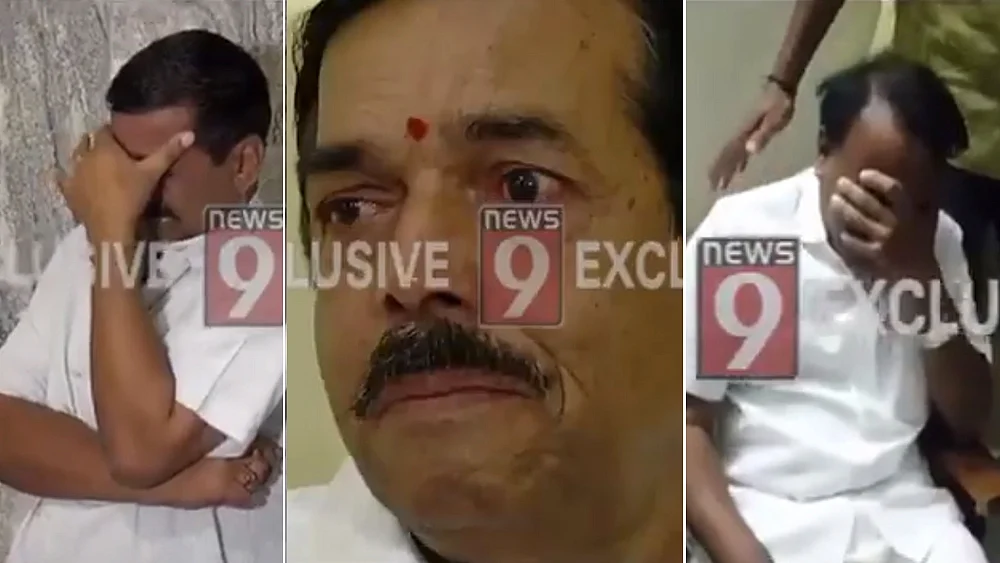 Watch: Karnataka politicians weeping, crying after denial of ticket