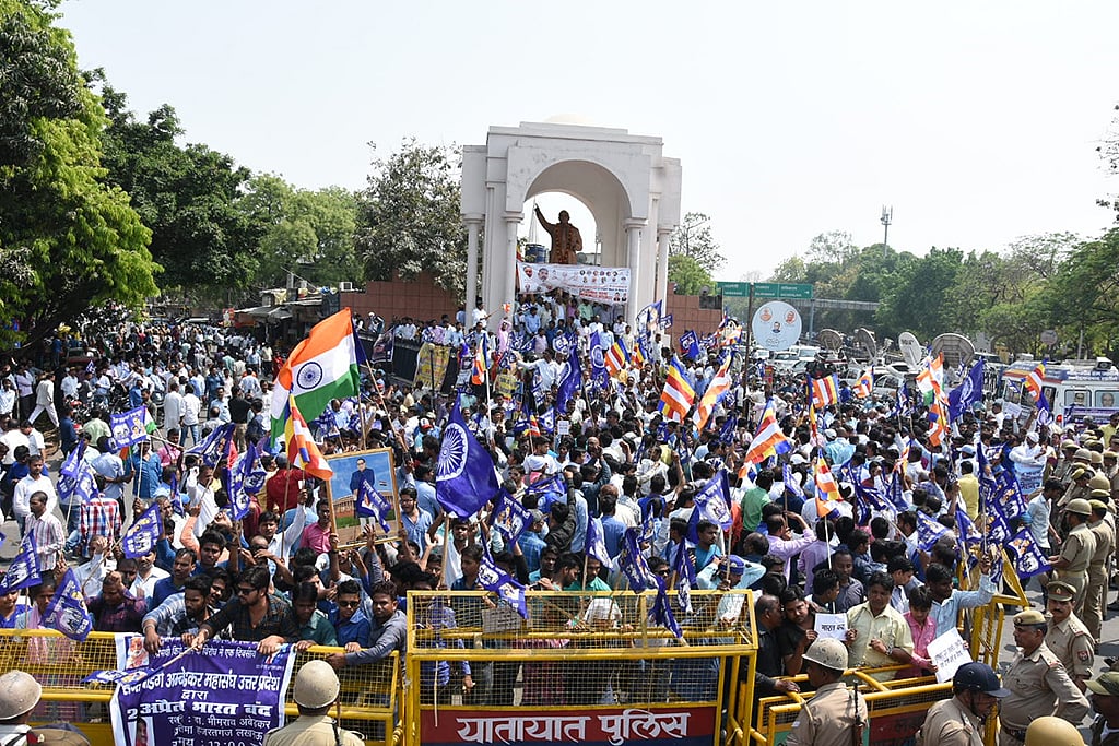 In pictures: Bharat Bandh called by SC/ST groups