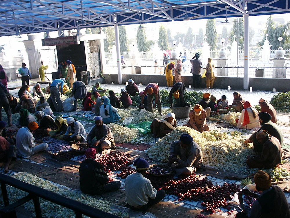 Golden Temple’s langar hall—world’s biggest community kitchen  