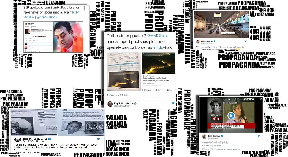 When BJP leaders spread fake news, distorted facts