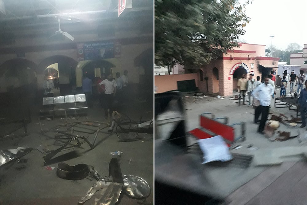 Rajasthan: Houses of Dalit  MLA, former minister set on fire in Hindaun