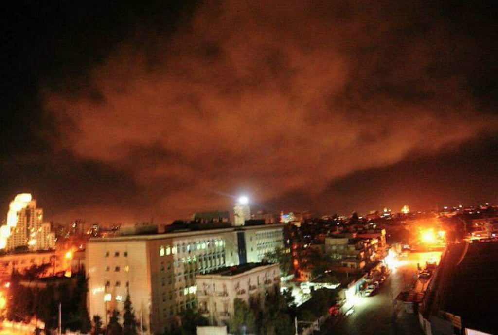 Live updates: US, UK and France launch strikes on Syria