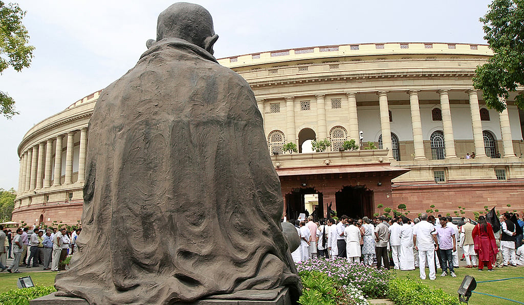 Grammar of anarchy in Parliament