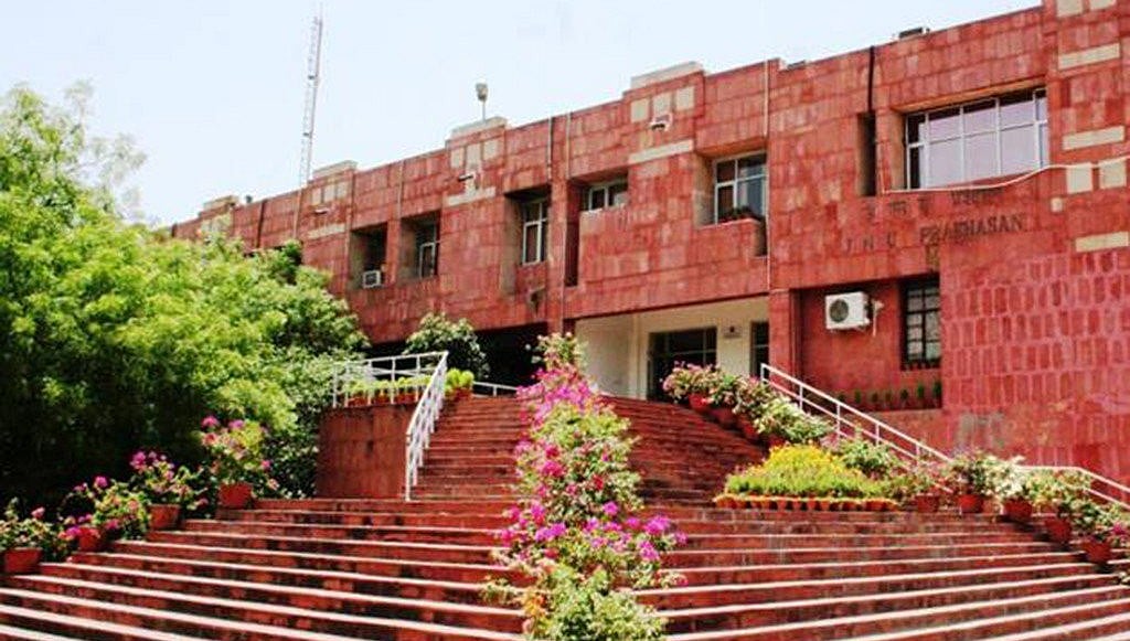 Scuffle erupts on JNU campus over screening of ‘love jihad’ movie