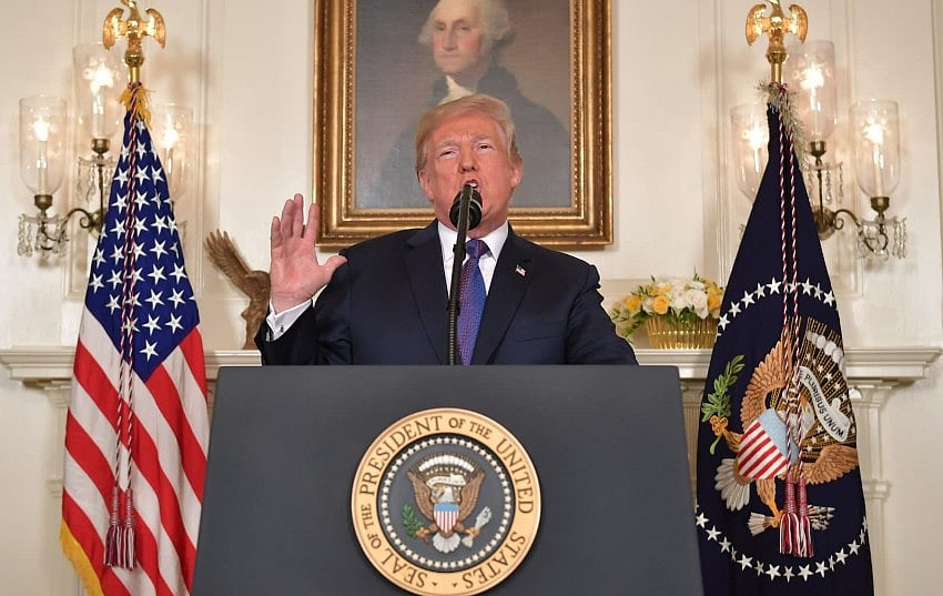 US, UK and France launch air strikes on Syria
