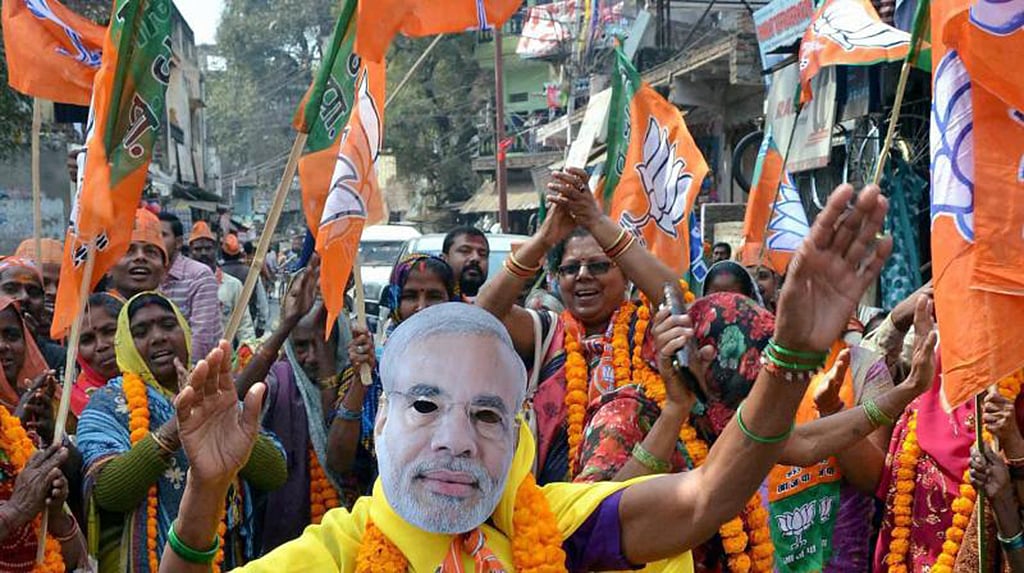 BJP spent over ₹600 crore on elections, propaganda in FY 2016-17: report